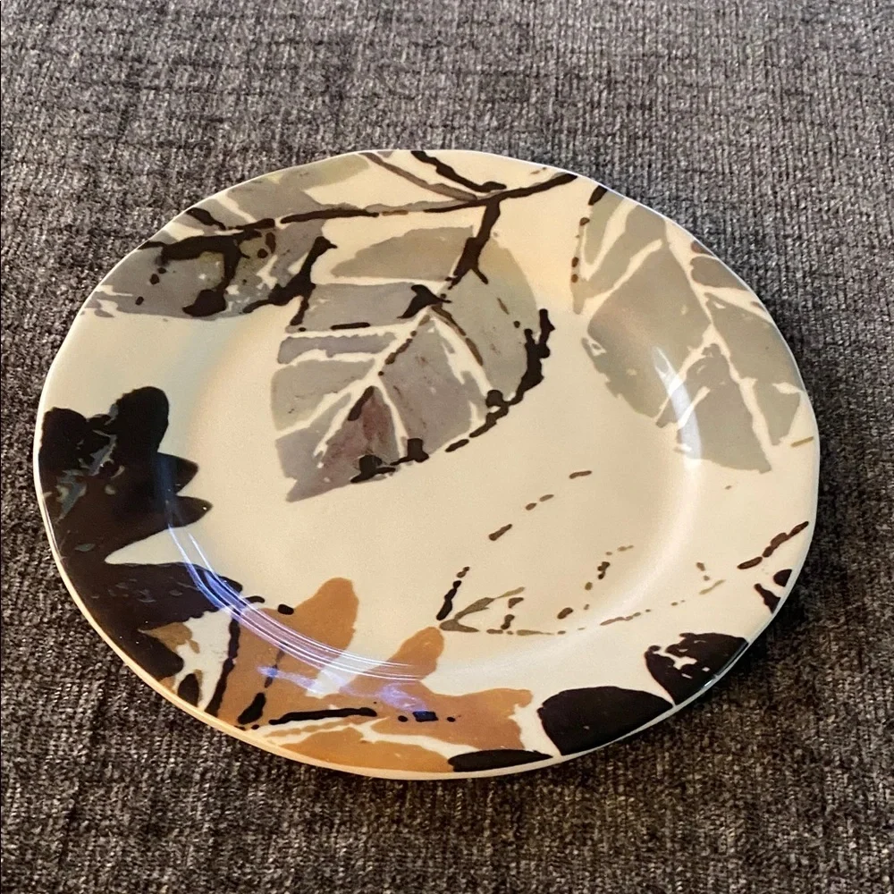 Crate & Barrel Leaf Plate.